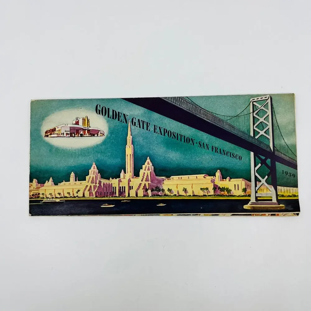 1939 SAN FRANCISCO HEINZ EXHIBIT BROCHURE PAMPHLET WORLD’S FAIR GOLDEN GATE A1